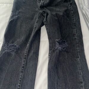 Abercrombie & Fitch Black Slim Straight Jeans